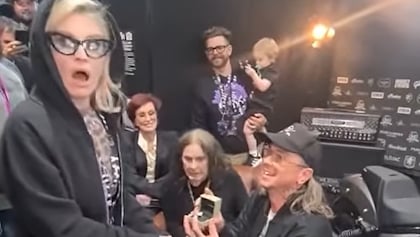 SLIPKNOT's SID WILSON Proposes To KELLY OSBOURNE At BLACK SABBATH's Final Concert